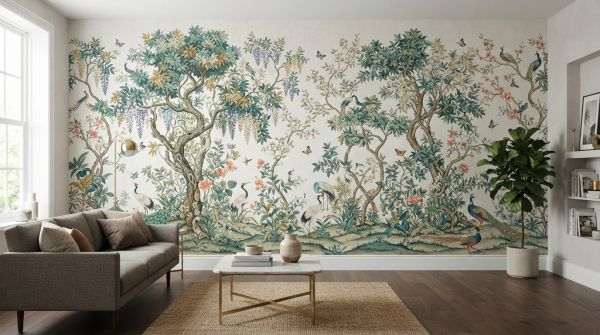 Comment le papier peint transforme votre espace avec style