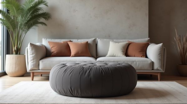 Pourquoi un pouf design transforme votre espace de vie